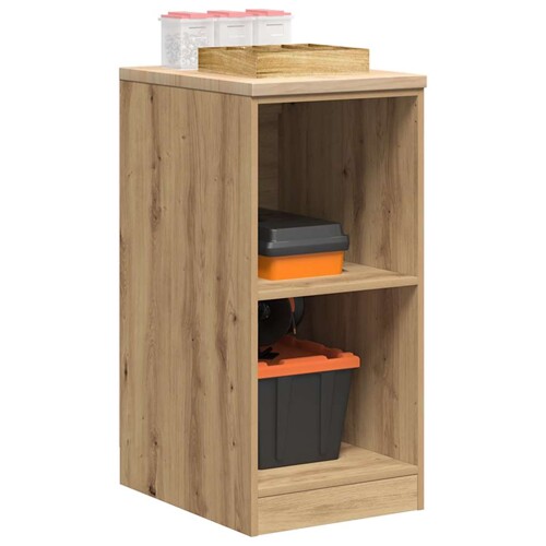 vidaXL Garažni ormar za odlaganje 40x51x85 cm masivne borovine