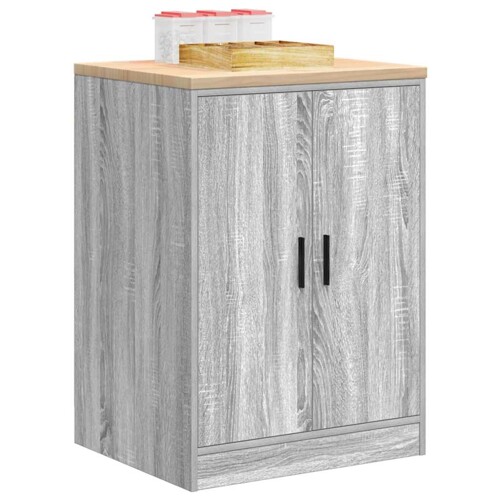 vidaXL Garažni ormar za odlaganje 60x51x85 cm masivne borovine