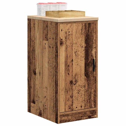 vidaXL Garažni ormar za odlaganje 40x51x85 cm masivne borovine