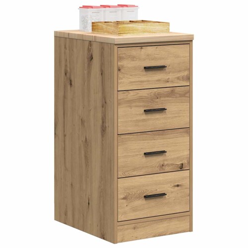 vidaXL Garažni ormar za odlaganje 40x51x85 cm masivne borovine