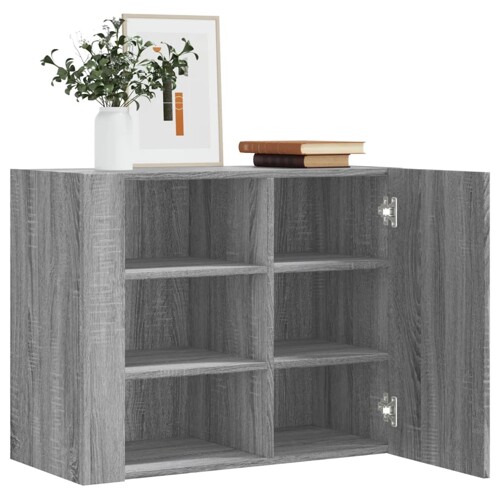 vidaXL Zidni ormarić boja hrasta sonome 75x35x60 cm konstruirano drvo