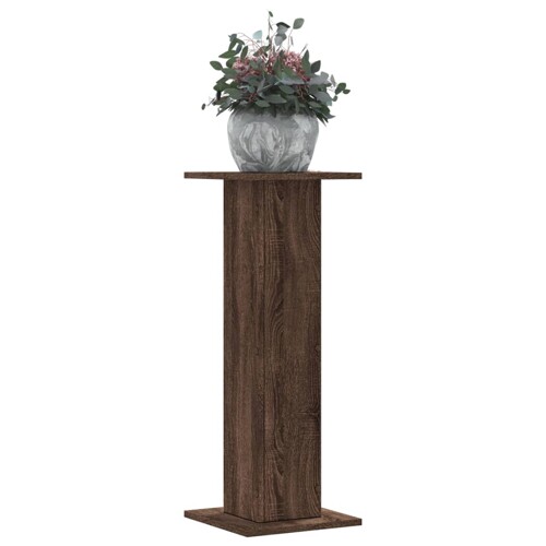 vidaXL Stalci za biljke 2 kom boja hrasta 30 x 30 x 80 cm drveni