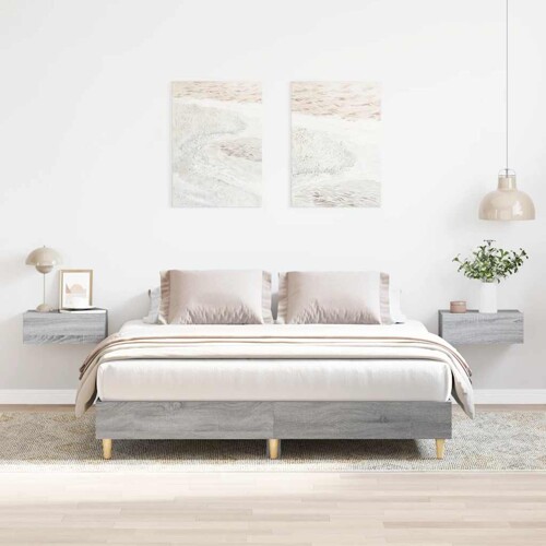vidaXL Okvir kreveta bez madraca 140x200 cm konstruiranog drva