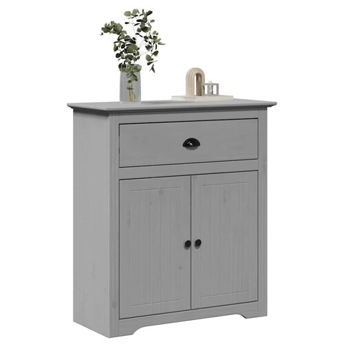 vidaXL Ormar za predsoblje \\"BODO\\" sivi 80x35x90 cm