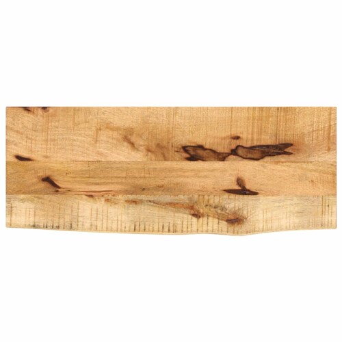 vidaXL Ploča stola 70x40x2,5 cm Live Edge Puno drvo Grubo Mango