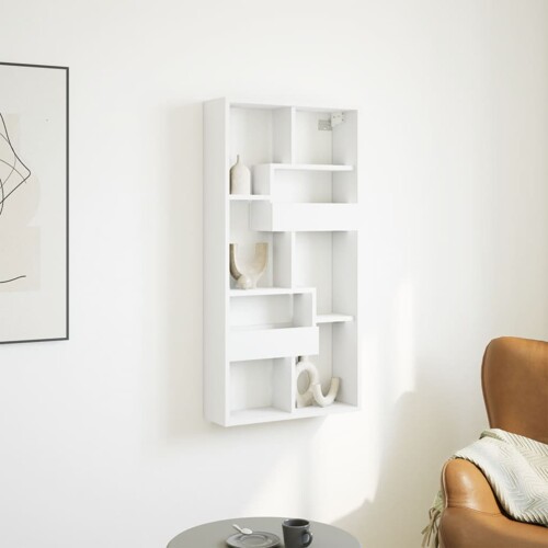 vidaXL Zidni ormarić bijeli 50 x 15 x 100 cm od konstruiranog drva