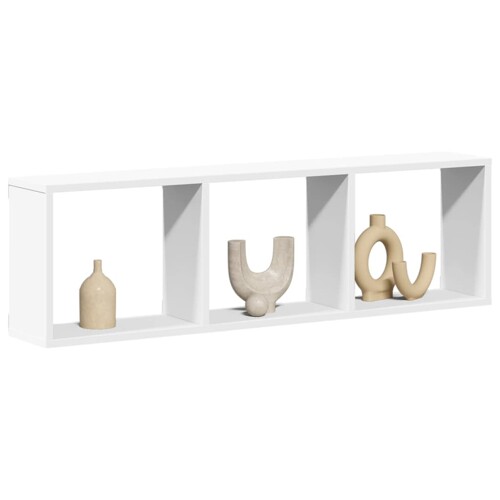 vidaXL Zidni ormarić bijeli 100x16x30 cm od konstruiranog drva
