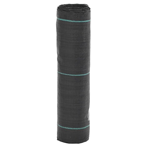 vidaXL Opna protiv korova crni 0,5 x 10 m PP