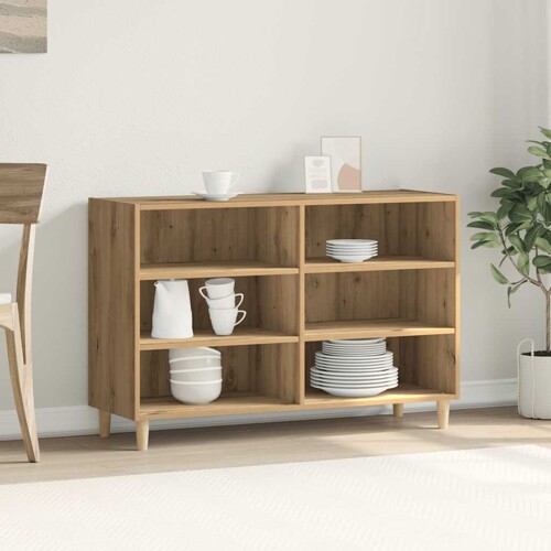 vidaXL Komoda boja hrasta artisan 103,5 x 35 x 70 cm konstruirano drvo