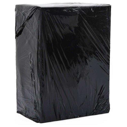 vidaXL rastezljiva folija 2 kom crna 20 μm 50 cm x 150 m