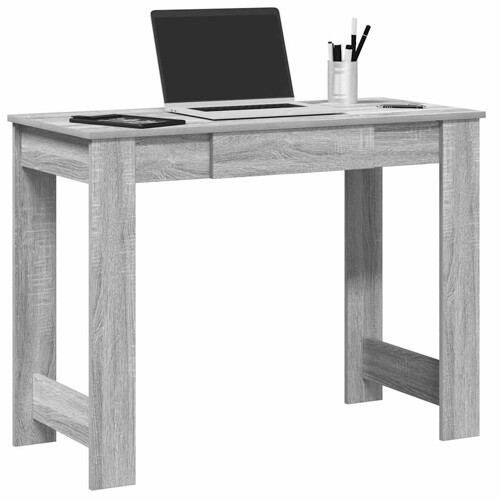 vidaXL Radni stol boja hrasta sonome 100x45x75 cm konstruirano drvo