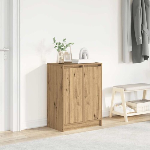 vidaXL Ormarić za cipele boja hrasta 57x34x76 cm konstruirano drvo