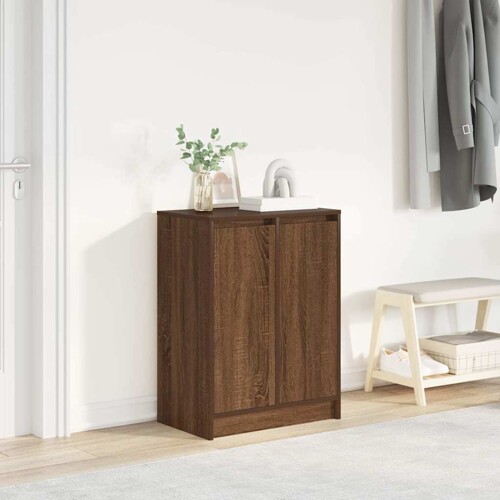 vidaXL Ormarić za cipele boja hrasta 57x34x76 cm konstruirano drvo