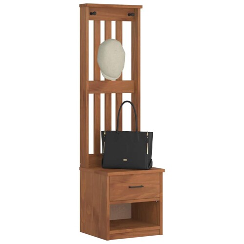 vidaXL Drvo za dvoranu SANDENS 45x40x159,5 cm puno drvo bor