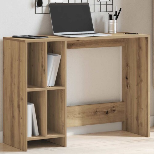 vidaXL Stol Artisan hrast 102,5x35x75 cm konstruirano drvo