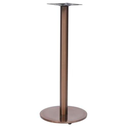 vidaXL 325443 Noga za bistro stol zlatna Ø45x107 cm nehrđajući čelik