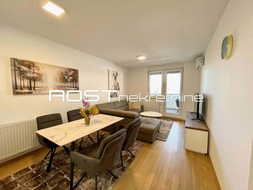 TRNJE - 80 m2, 3-sobni + LOĐA + PARKING - SVE NOVO - PRVI (1.) NAJAM