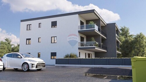 Istra,Novigrad-Dvosobni stan s pogledom na more