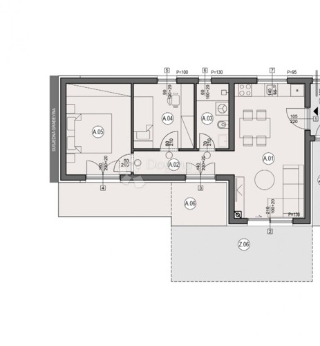 NOVOGRADNJA PULA - S1 (prizemlje)