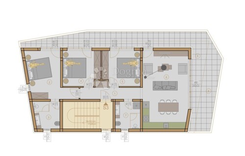 NOVOGRADNJA MEDULIN - 1/1, 3000€/m2!