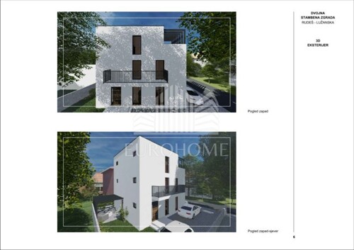 NOVOGRADNJA RUDEŠ, , TROSOBAN STAN 72.60 m2 + VPM + VRT