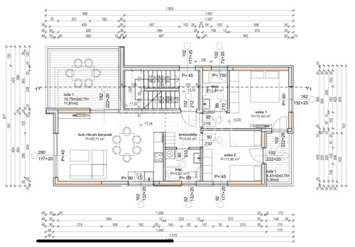 RAB, BANJOL novogradnja s pogledom na more i 150 m od mora