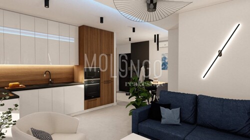 ISTRA, PULA - Moderan četverosobni stan na prvom katu novogr