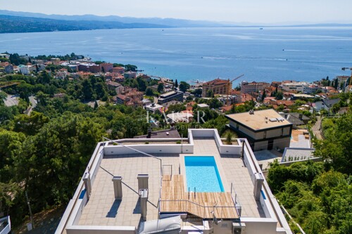 Opatija, novogradnja s liftom, II kat apartman,101 m2 s pogl