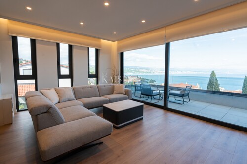 Opatija, Centar, luksuzan stan 129m2 s pogledom na more