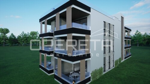 Novogradnja 50 m do mora, dvosoban stan na 1. katu, Diklo, Zadar