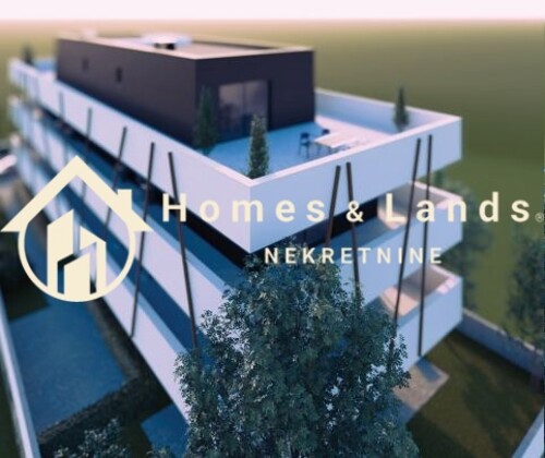 Sesvete,centar,3-soban stan 104m2(S6)na 2.katu s terasom i parkingom