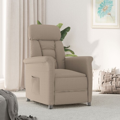 vidaXL Relaxer Taupe