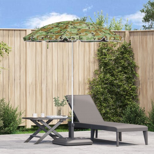 vidaXL Suncobran s aluminijskom cijevi, maskirni 240 cm