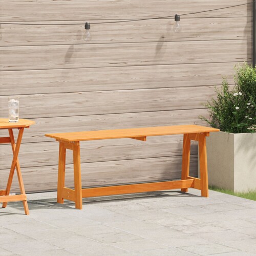 vidaXL Vanjska klupa Acacia 119x35x47 cm Masivno drvo bor