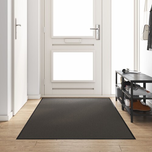 vidaXL Otirač Rectangular Antracit 120x250 cm