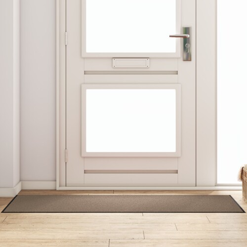 vidaXL Otirač Rectangular Bež 60x180 cm