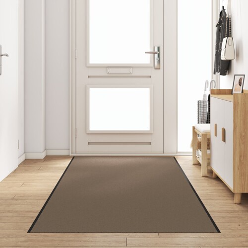 vidaXL Otirač Rectangular Bež 120x350 cm