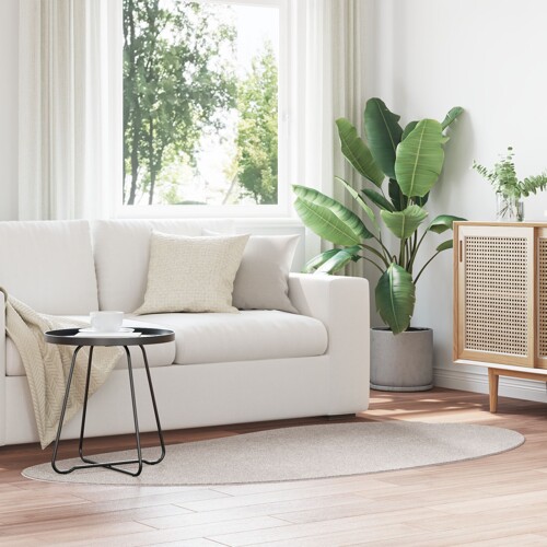 vidaXL Tepih Pijesak 100x200 cm Poliester Protiv Klizanja