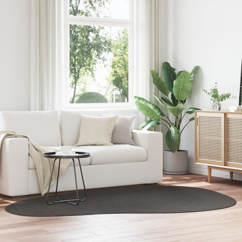 vidaXL Tepisi Antracit Polipropilen 160 x 230 cm Tepih Valoviti