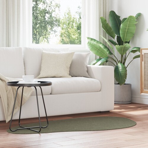 vidaXL Tepisi Boja šume Poliester 80 x 150 cm Uzorak Akcentni tepih