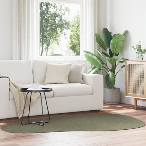 vidaXL Tepisi Šuma Zelena Vuna 140 x 200 cm Tepisi za područja Ostalo