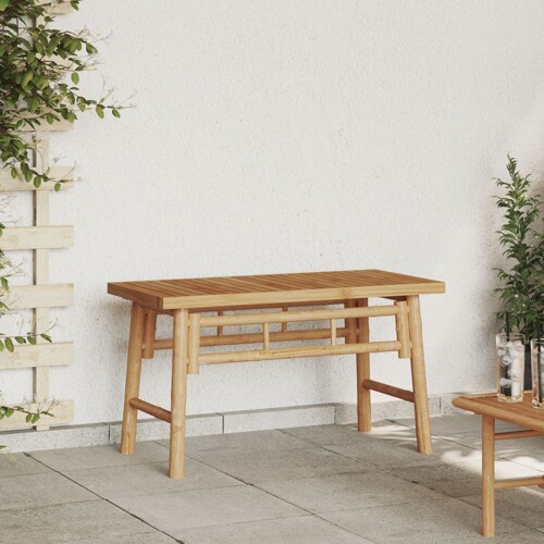 vidaXL Vrtna klupa 80x38x45 cm Bambus