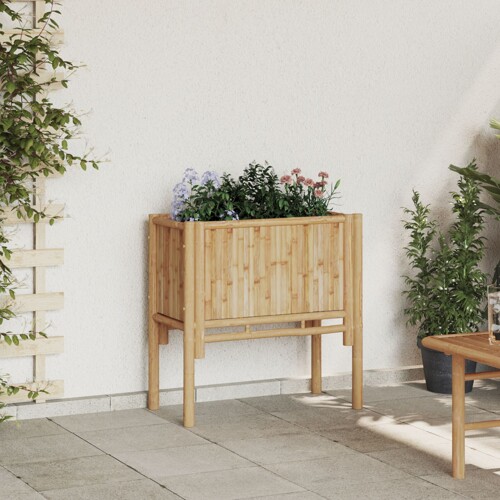 vidaXL Vrtni Povišeni Krevet 70x35x70 cm Bamboo