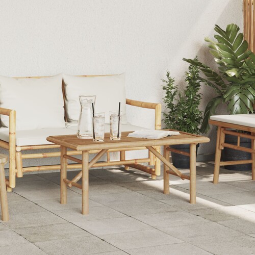 vidaXL Stolić za kavu 90x50x43 cm Bambus