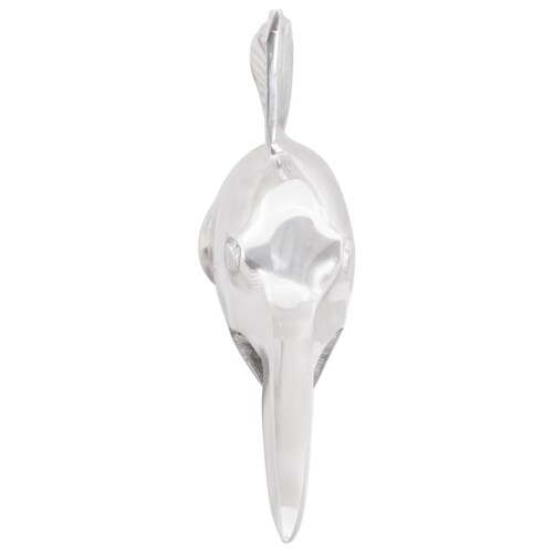 vidaXL Zidna dekoracija ribarskog mača Srebrna 91x8x26 cm Aluminij