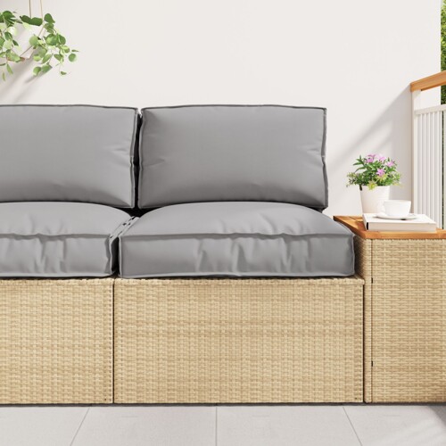 vidaXL Jastučić za unutrašnju upotrebu Siva Poliester 50 x 50 x 12 cm
