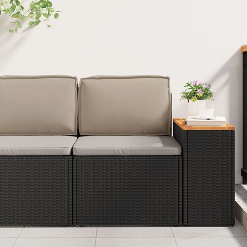 vidaXL Vanjski jastučić Taupe Poliester 60 cm x 40 cm x 12 cm