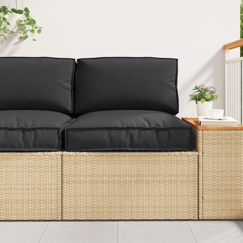 vidaXL Jastučić za palete za sjedenje Crna 70x70x12 cm Oxford tkanina