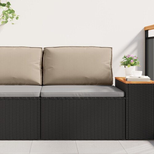 vidaXL Jastučići Taupe 100% poliester 70 x 12 x 40 cm