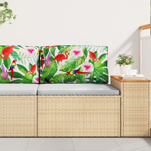 vidaXL Jastučići Višebojni Poliester 80 x 12 x 40 cm Dekorativni umetci